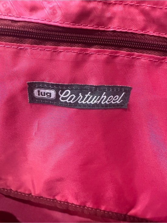 lug Handbags - lug Cartwheel Berry Pink Tote